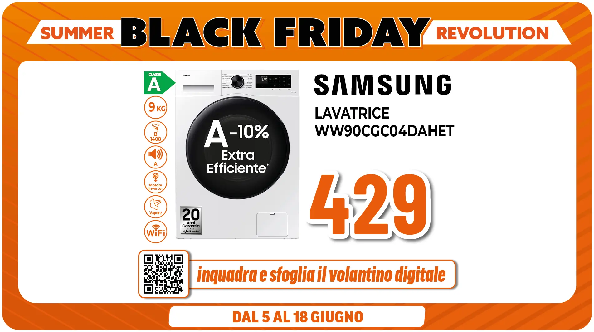 LAVATRICE SAMSUNG 9KG
