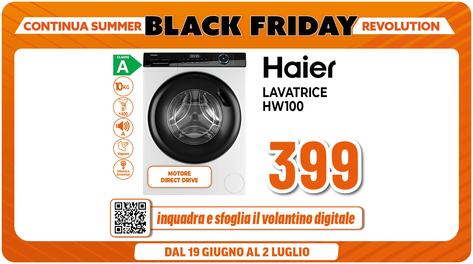 HAIER LAVATRICE 10KG