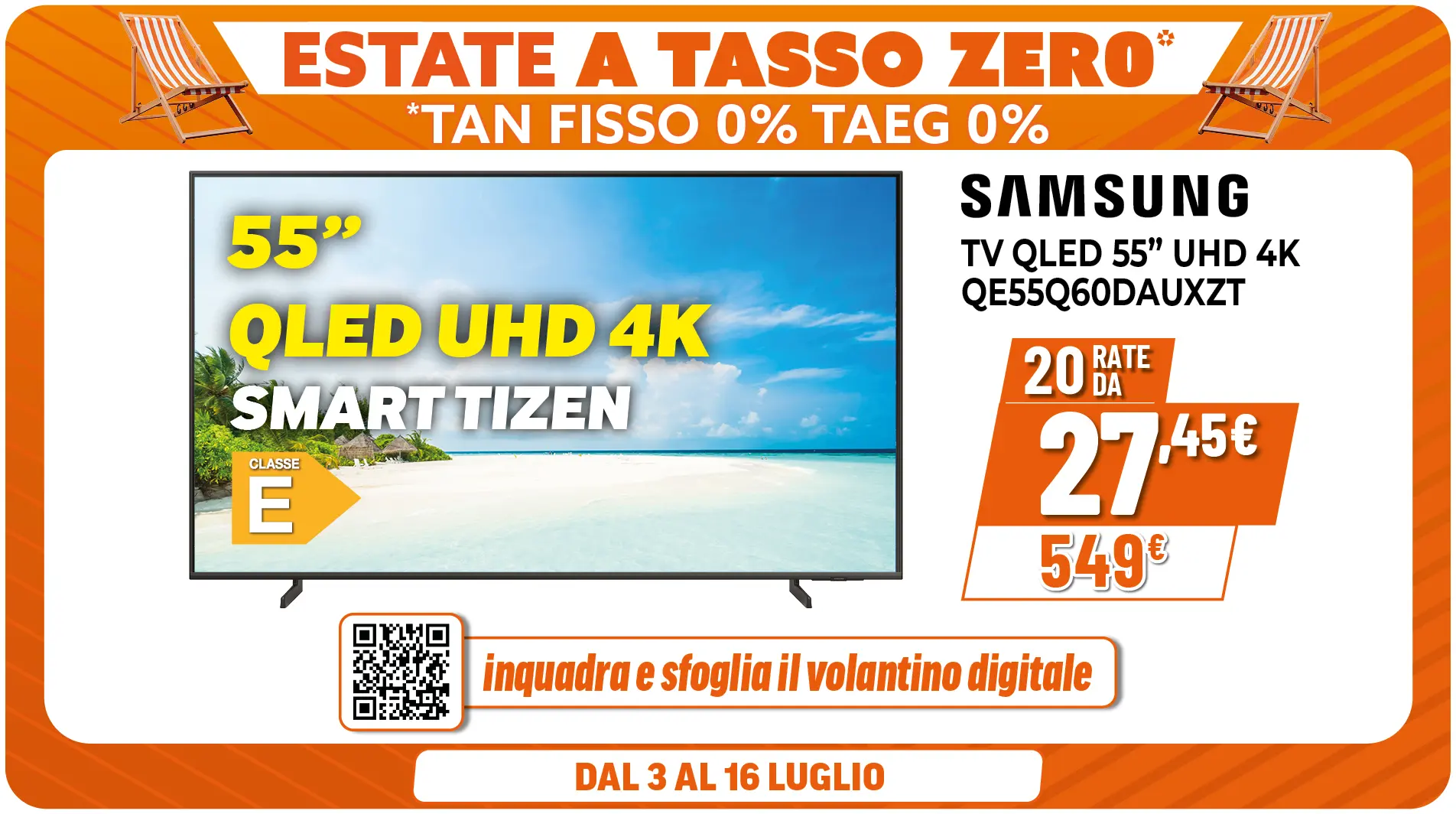 SAMSUNG TV QLED 55"