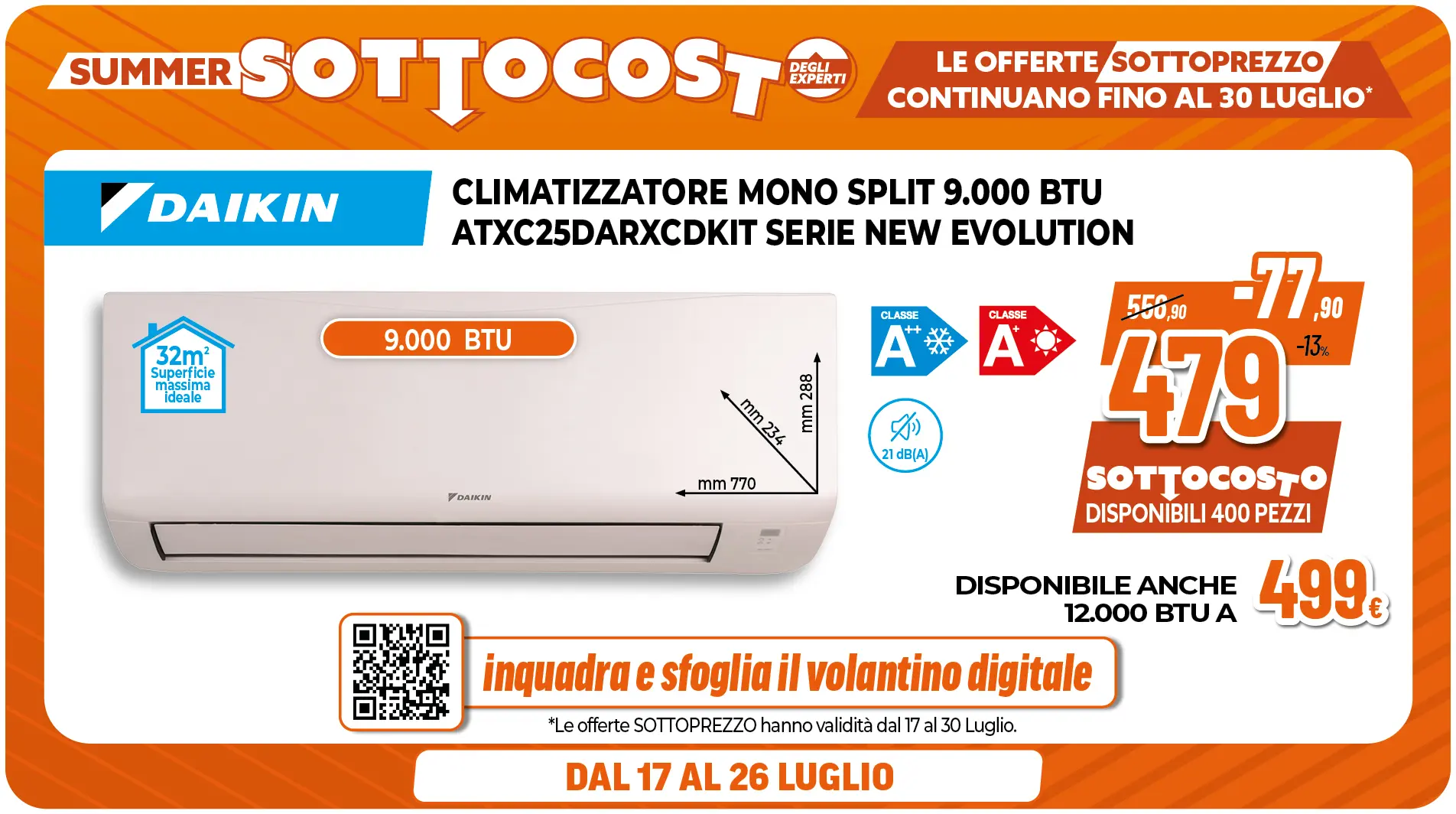 DAIKIN CLIMATIZZATORE
