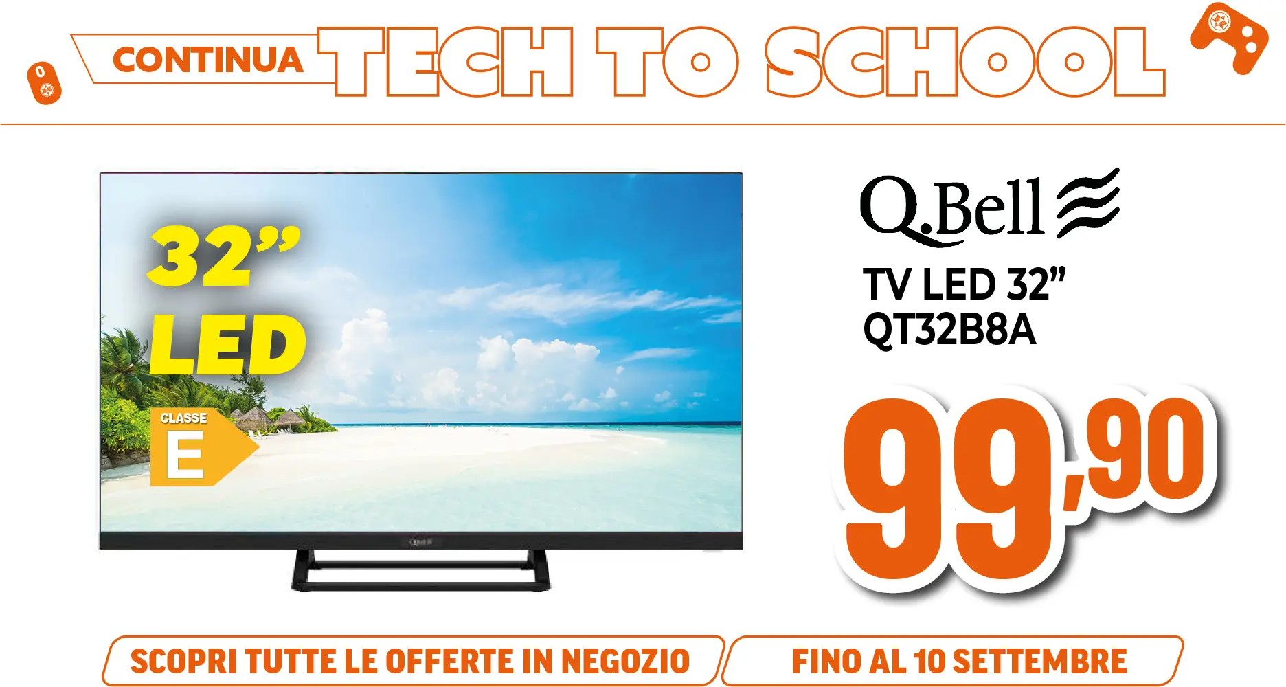 TV QBELL LED 32"