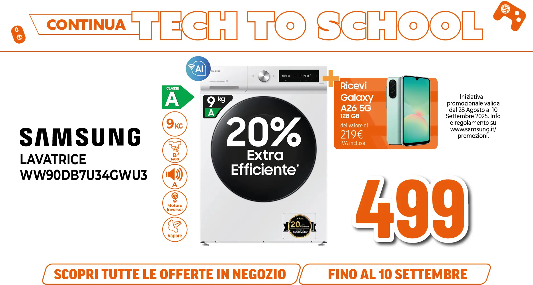 LAVATRICE SAMSUNG 9KG