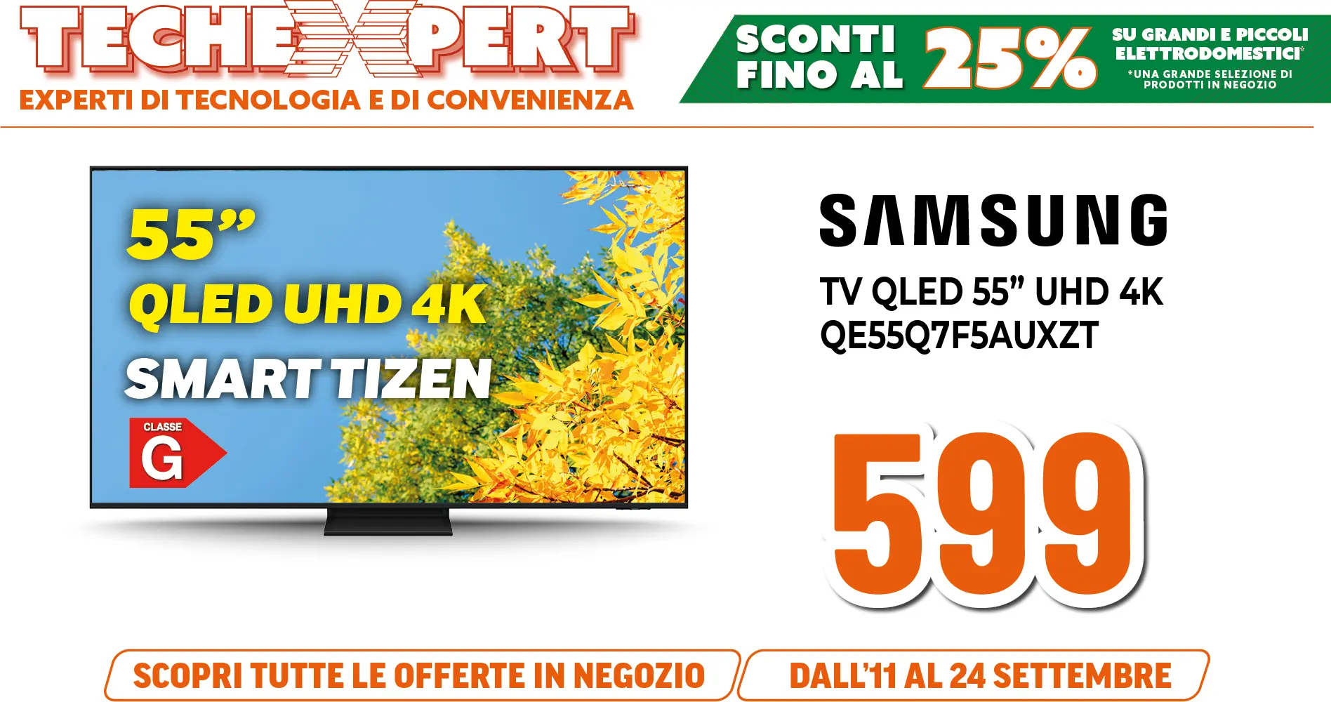 SAMSUNG TV QLED 55"