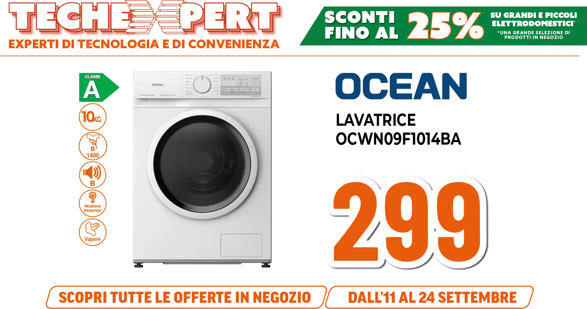 LAVATRICE OCEAN 10KG