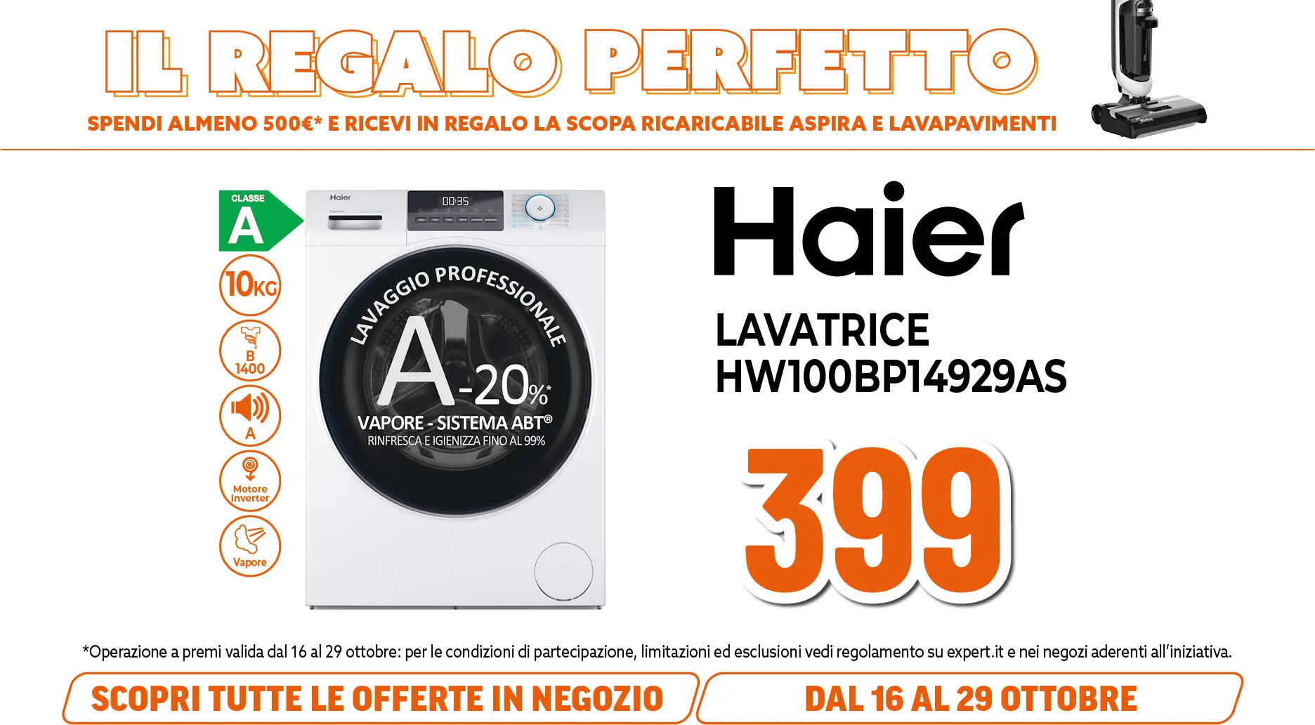 HAIER LAVATRICE 10KG