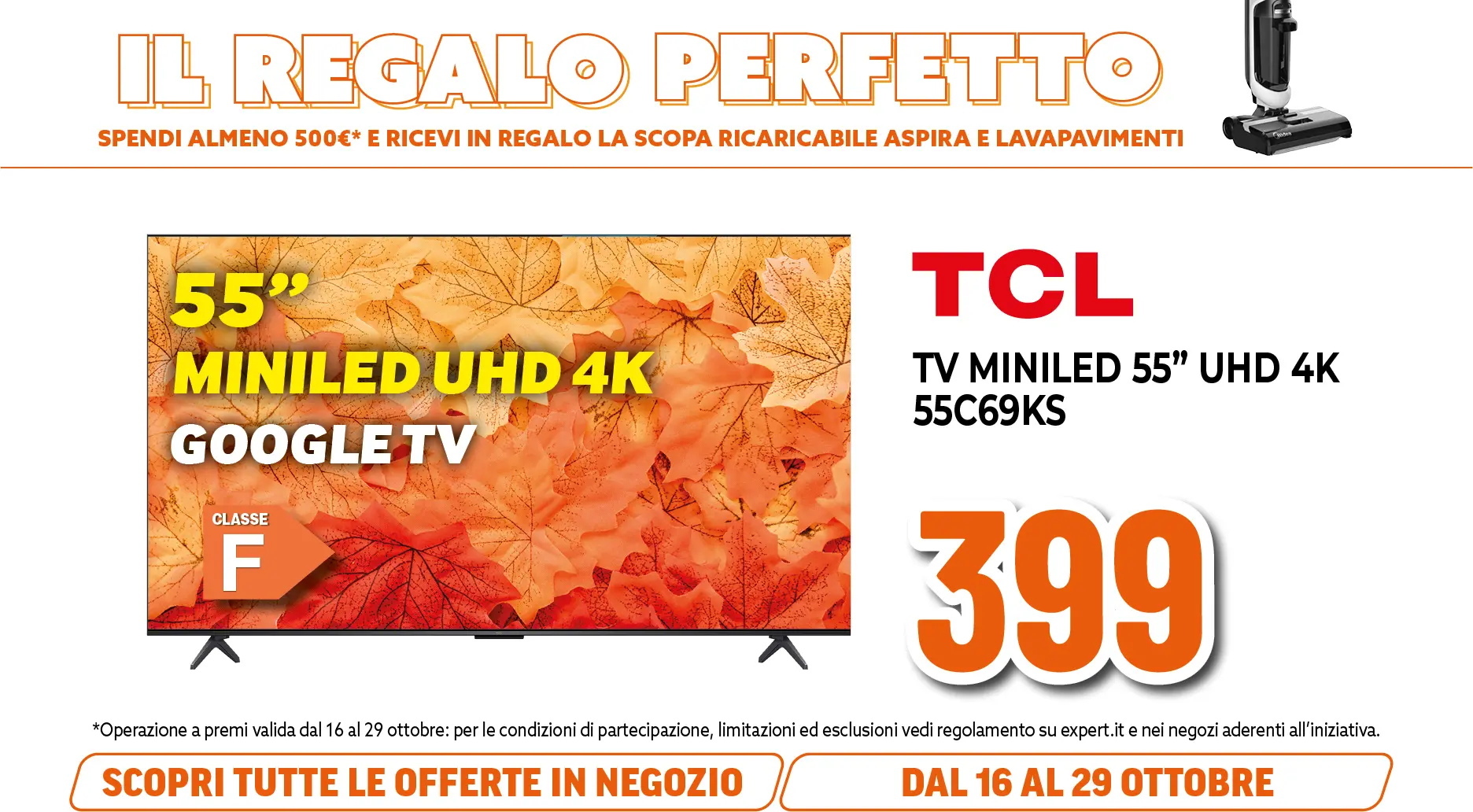 TV TCL 55"