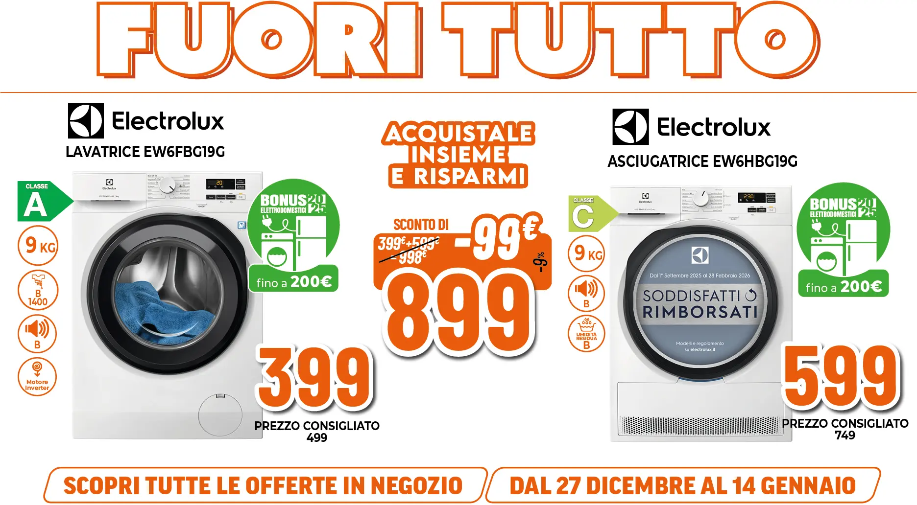 ELECTROLUX LAVATRICE  E ASCIUGATRICE