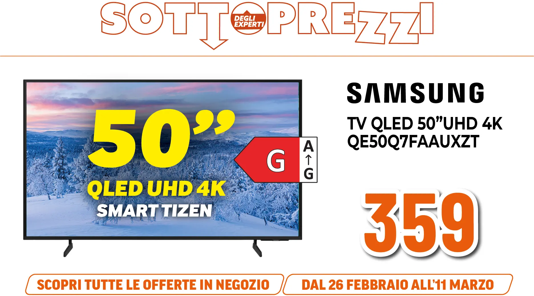 SAMSUNG TV QLED 50"