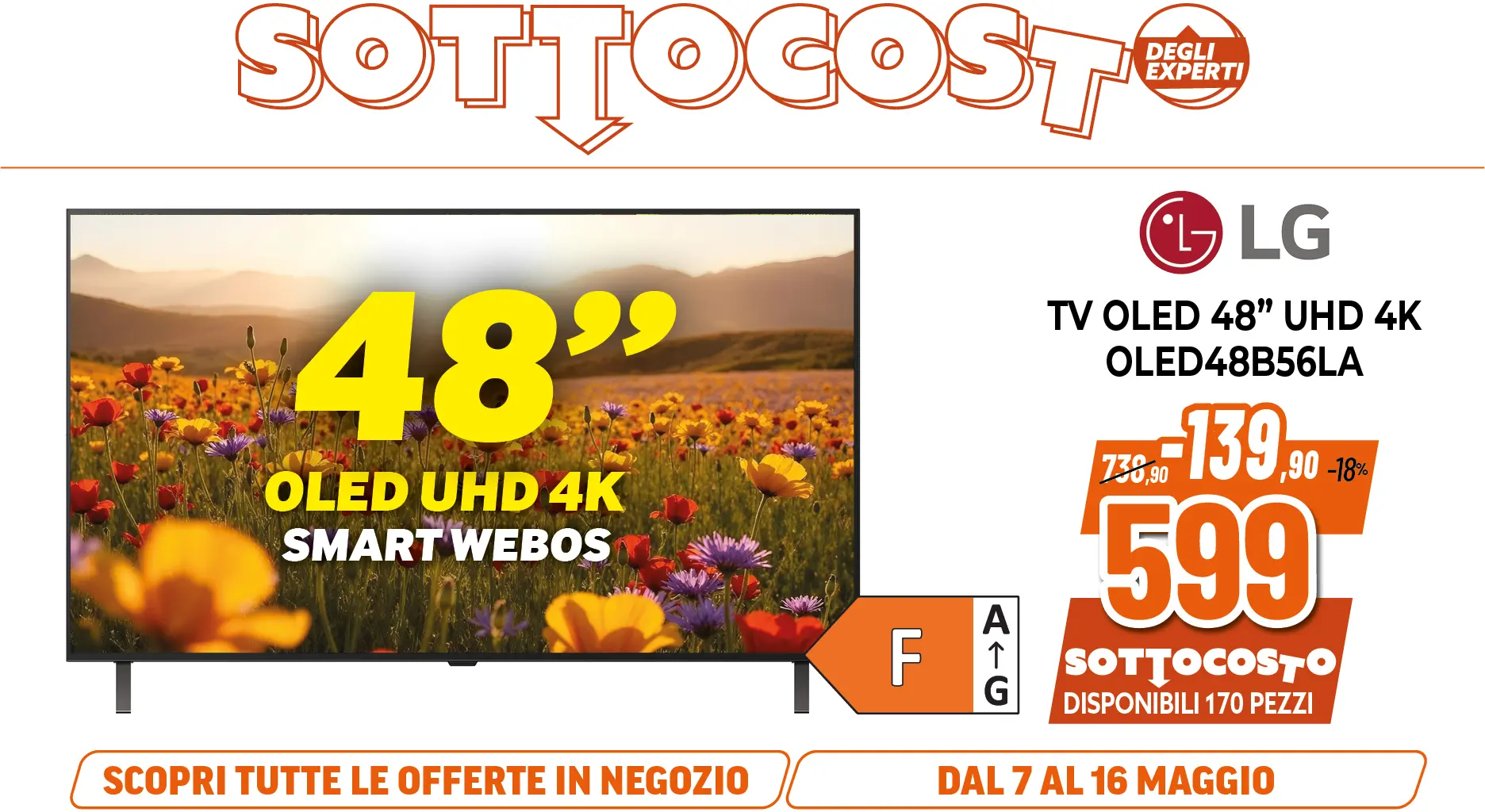 LG TV OLED 48"