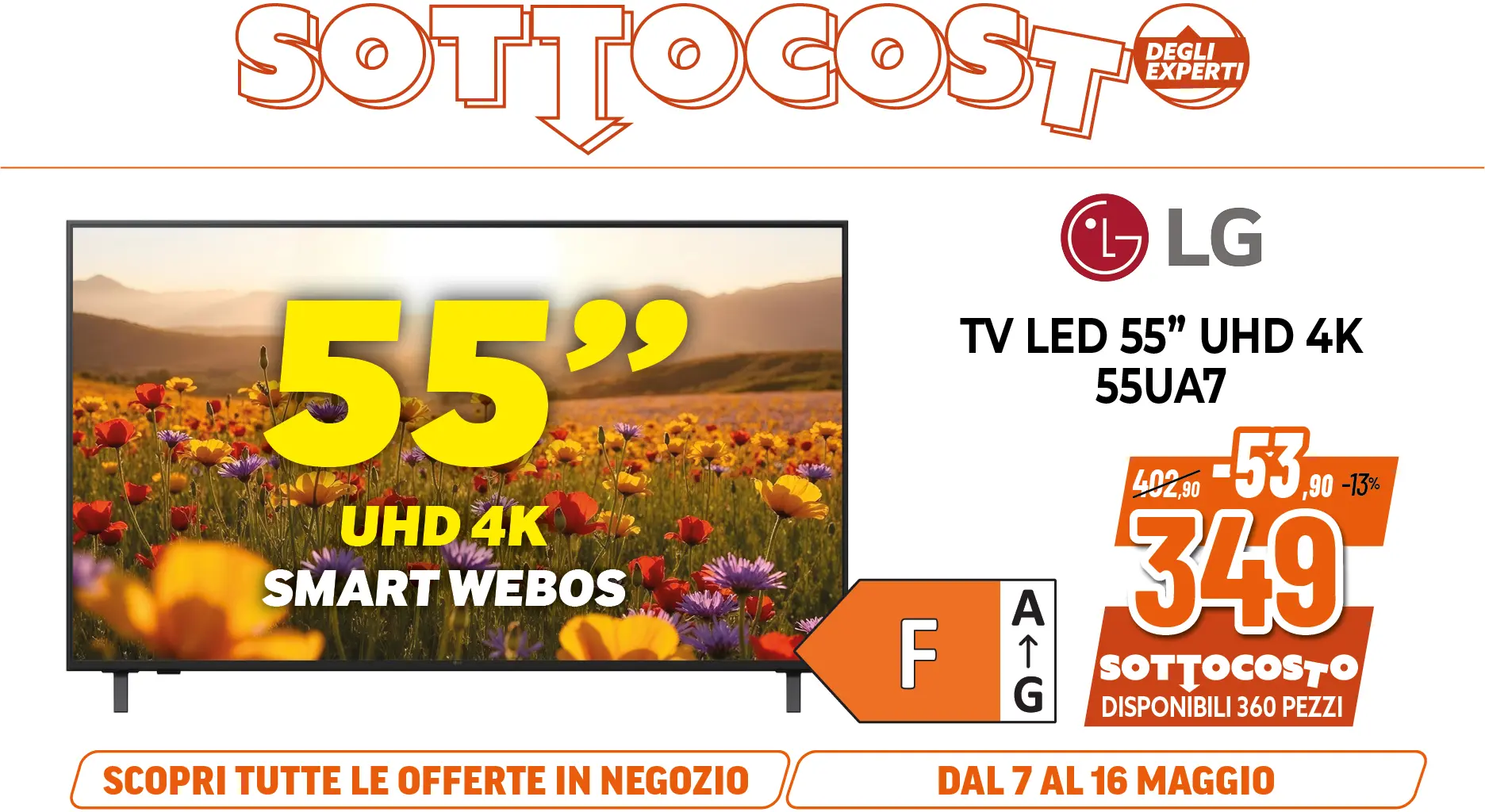 TV LG LED 55"