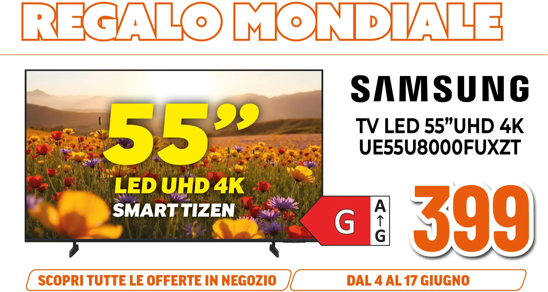 SAMSUNG TV LED 55"