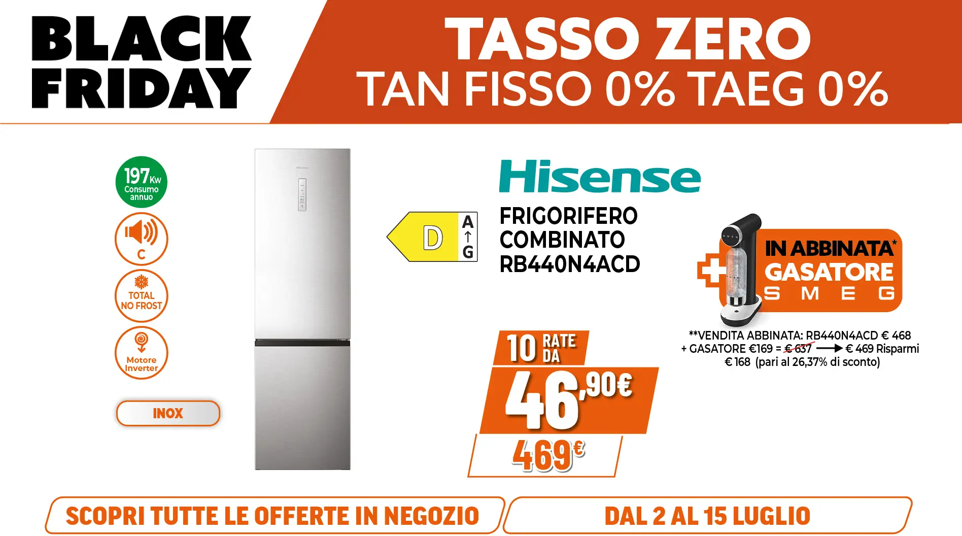 FRIGORIFERO HISENSE
