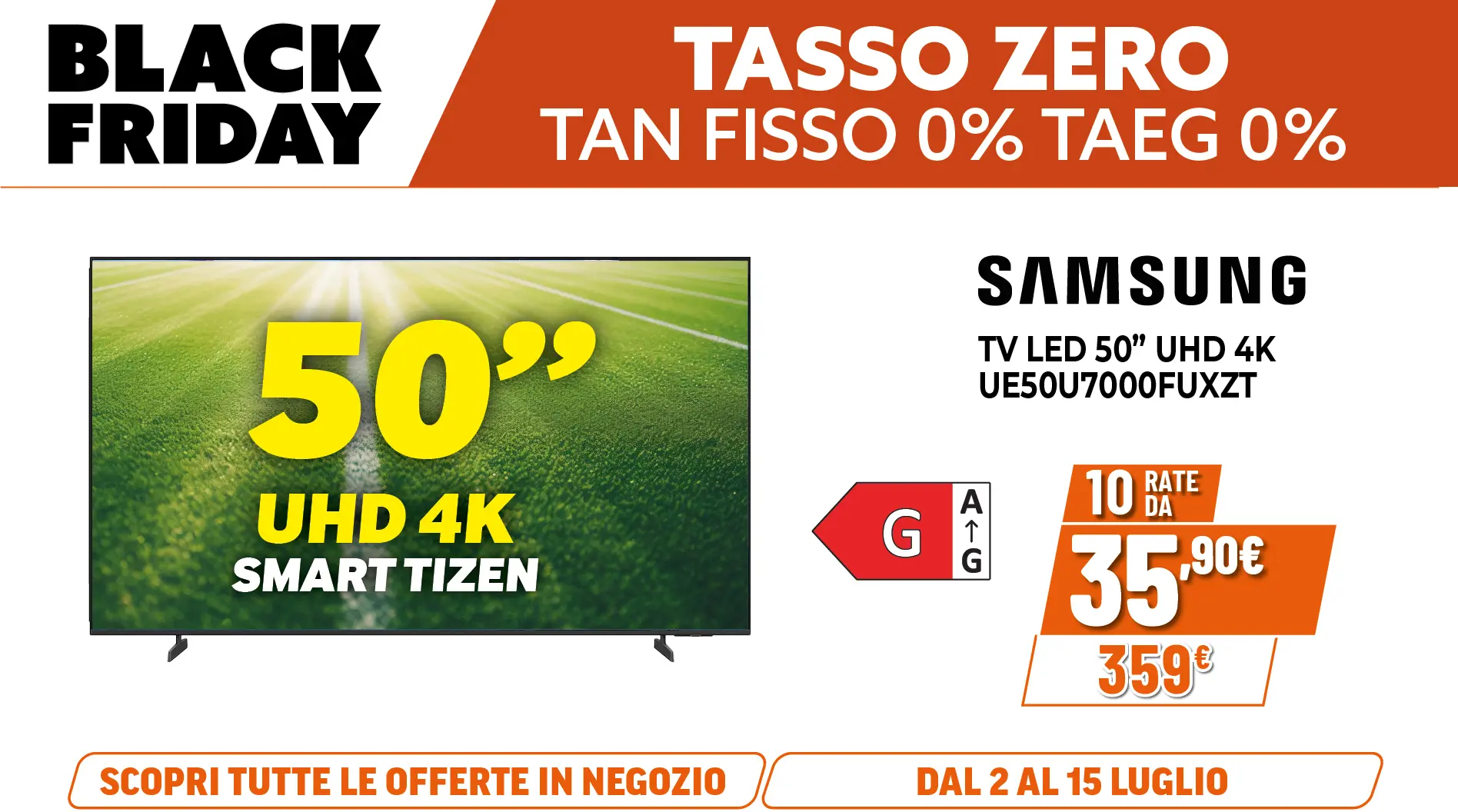 SAMSUNG TV LED 50"