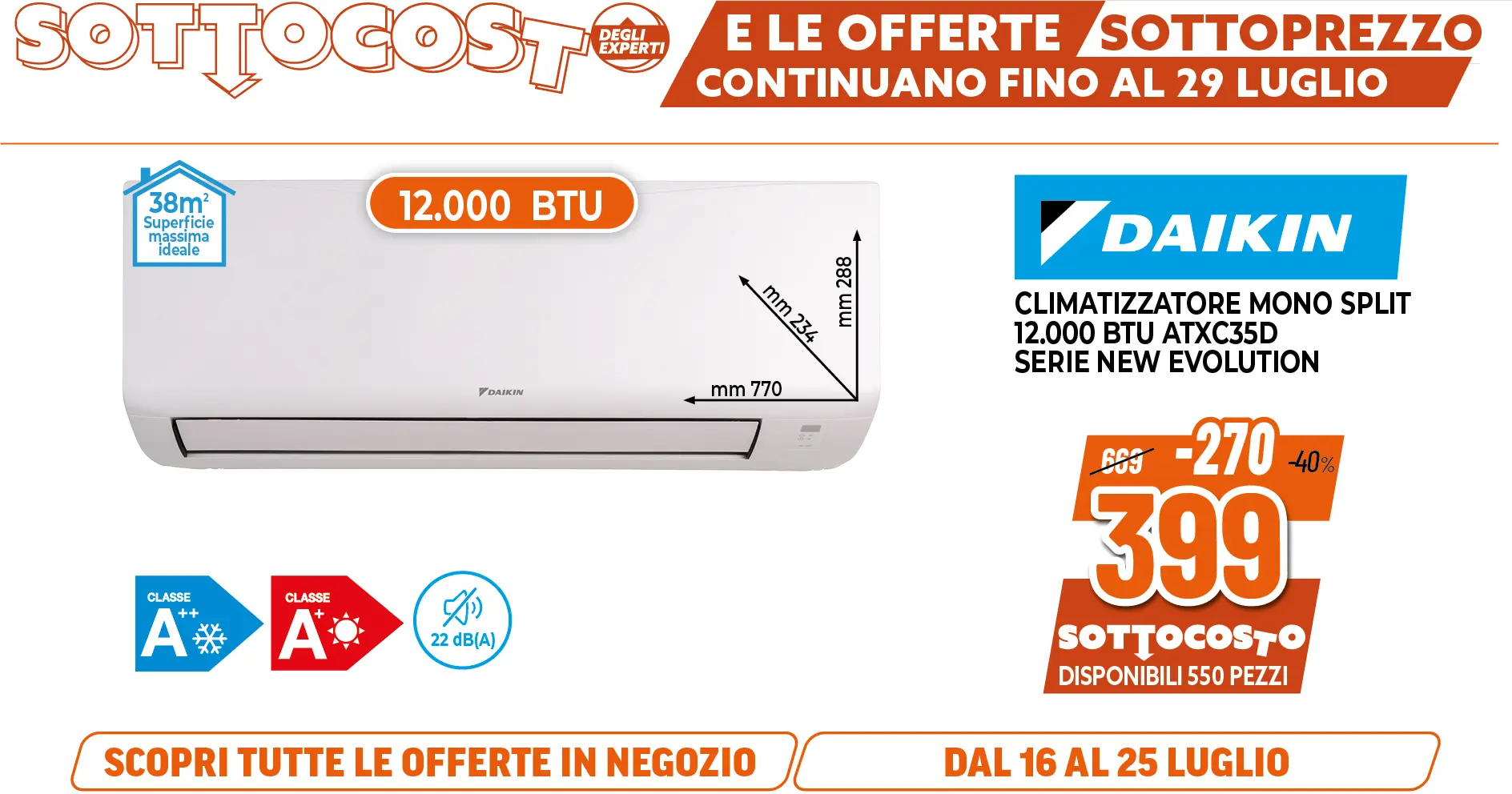 DAIKIN CLIMATIZZATORE