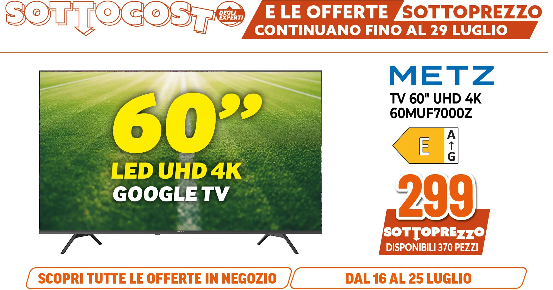 METZ TV 60" UHD 4K