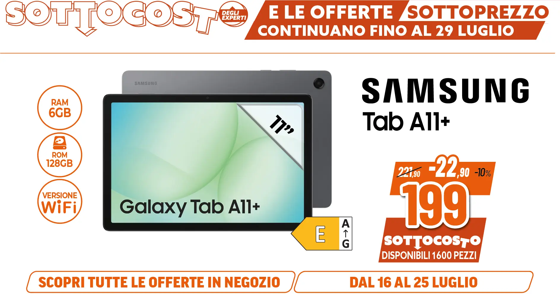 SAMSUNG TAB A11+