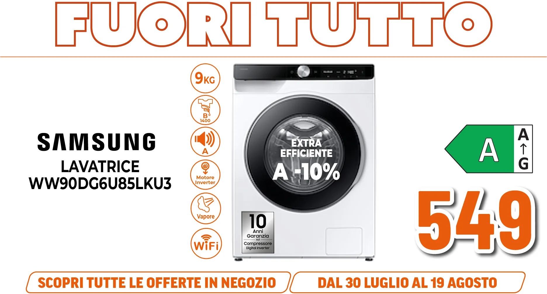 LAVATRICE SAMSUNG 9KG