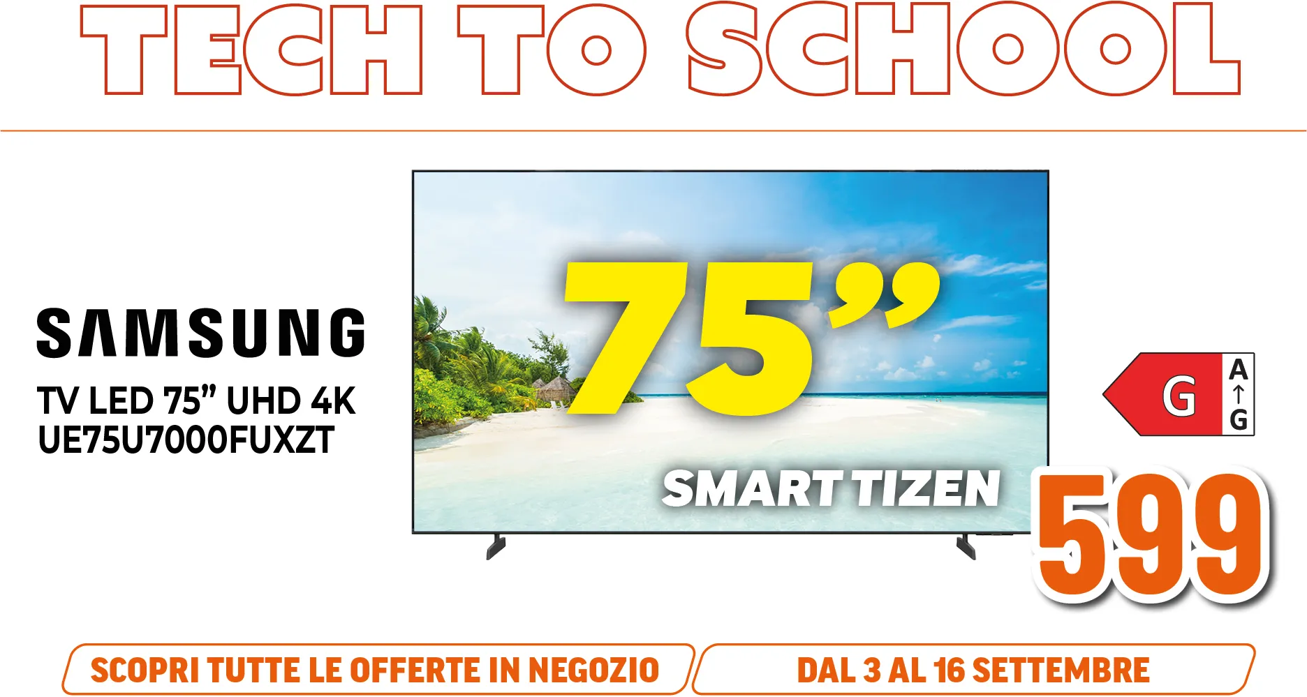 SAMSUNG TV LED 75