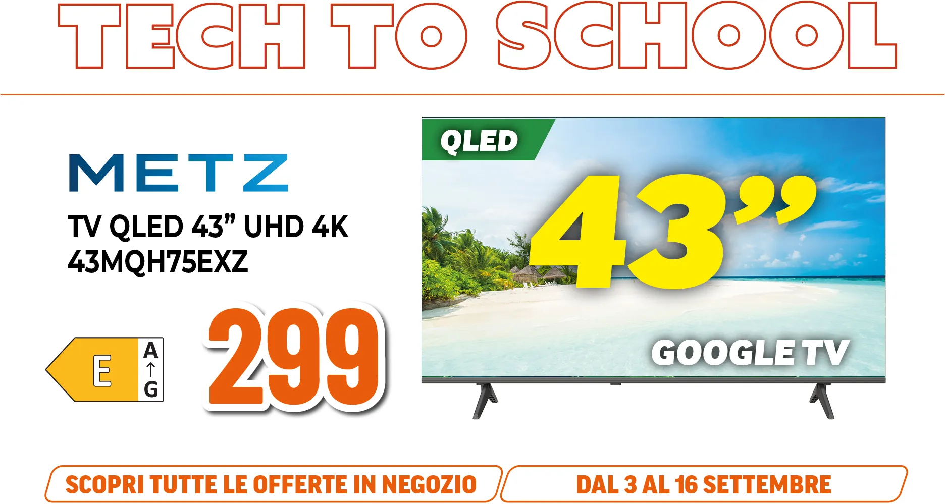 METZ TV QLED 43