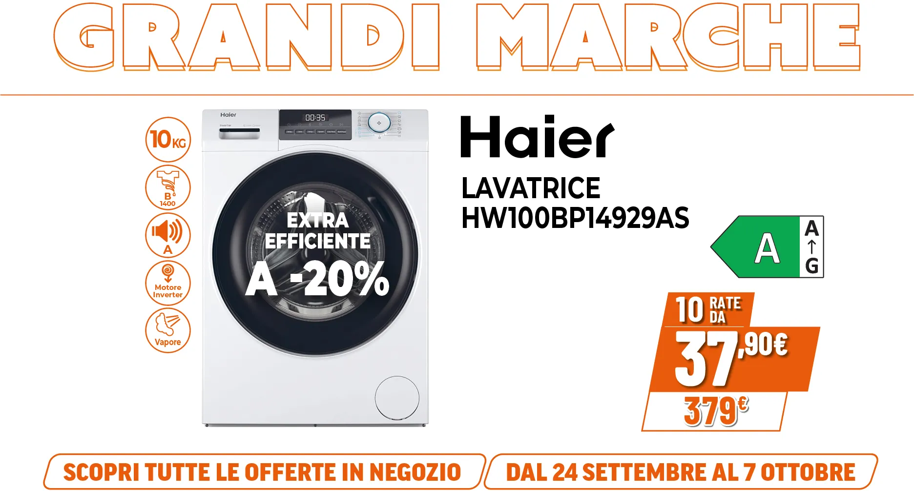 HAIER LAVATRICE 10KG