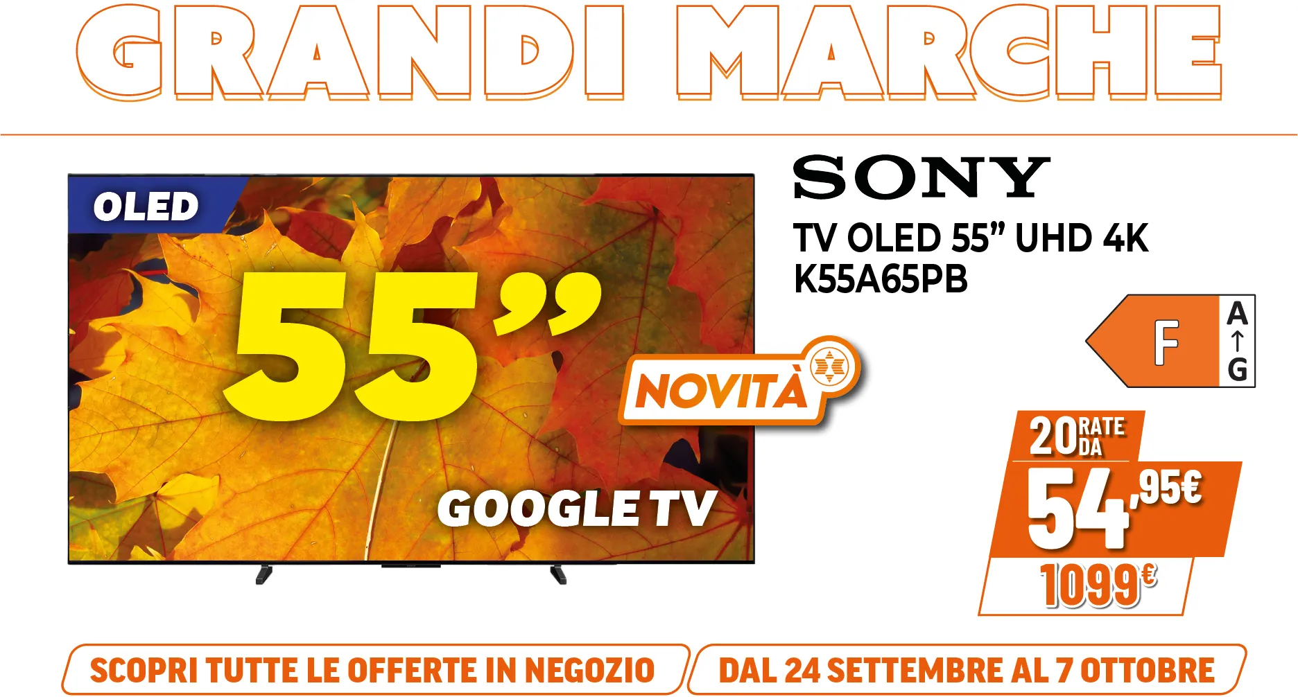 SONY TV OLED 55