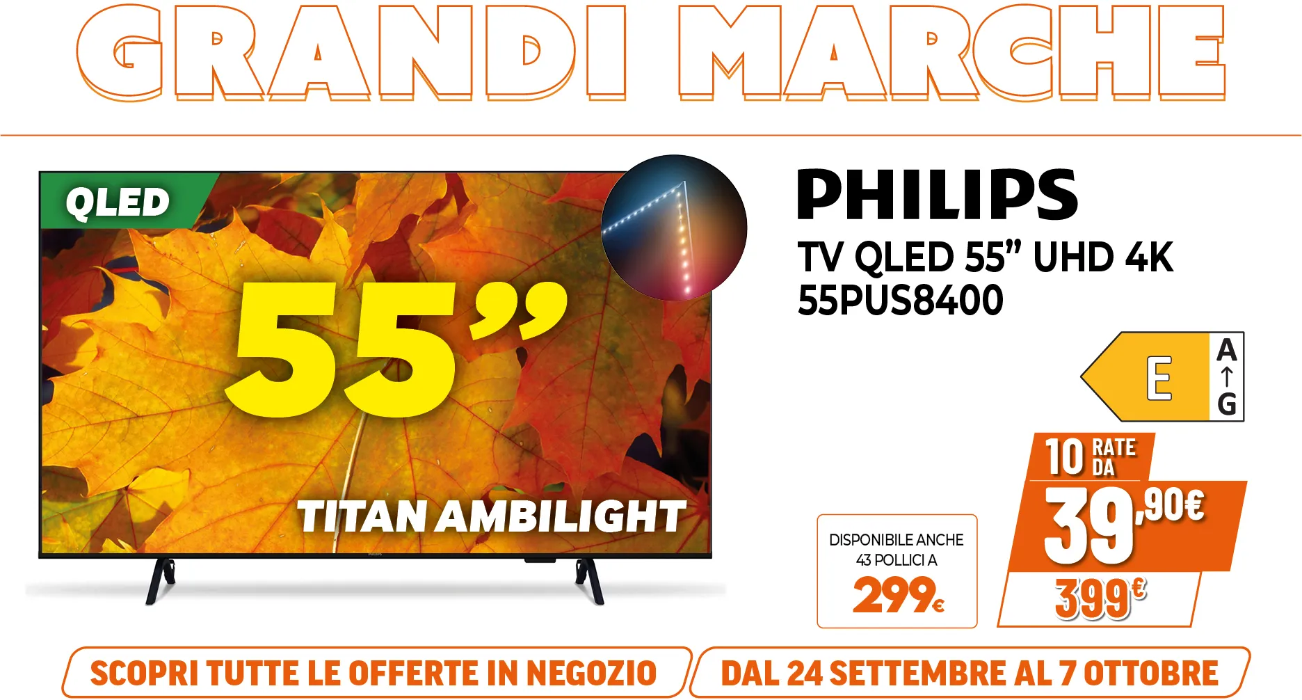 PHILIPS TV QLED 55