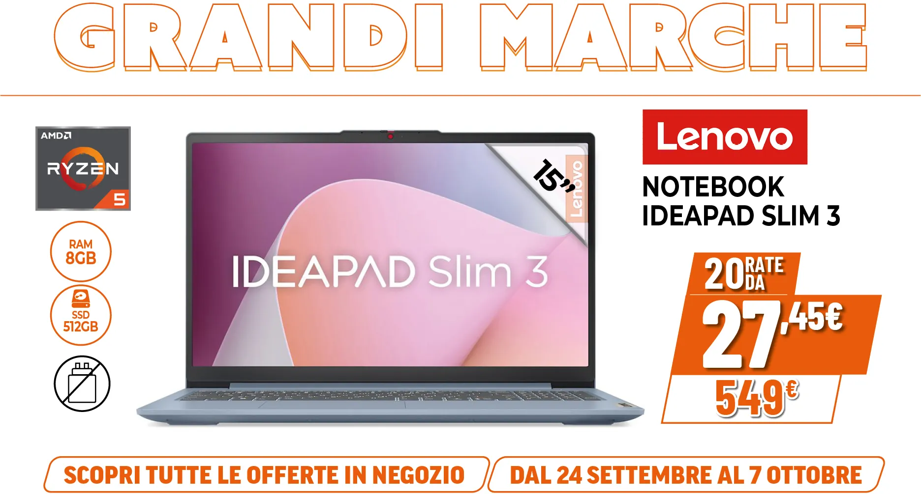 NOTEBOOK LENOVO IDEAPAD SLIM 3