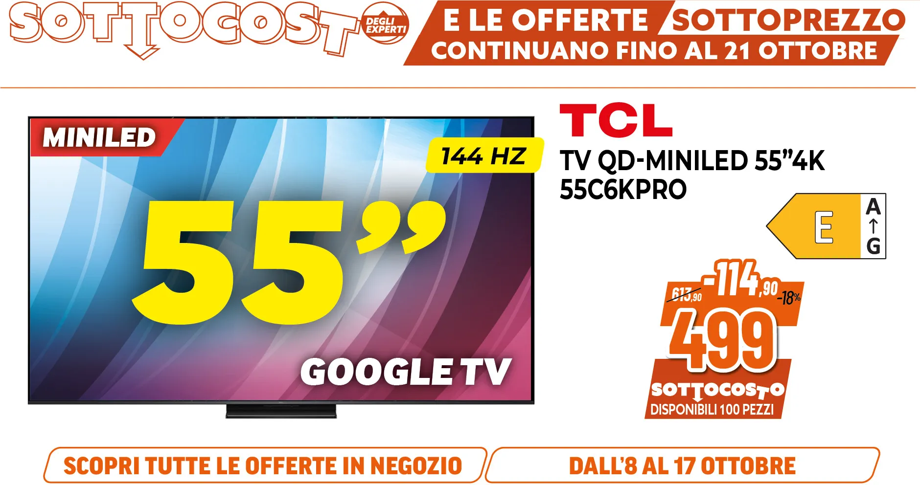 TCL TV QD-MINILED 55