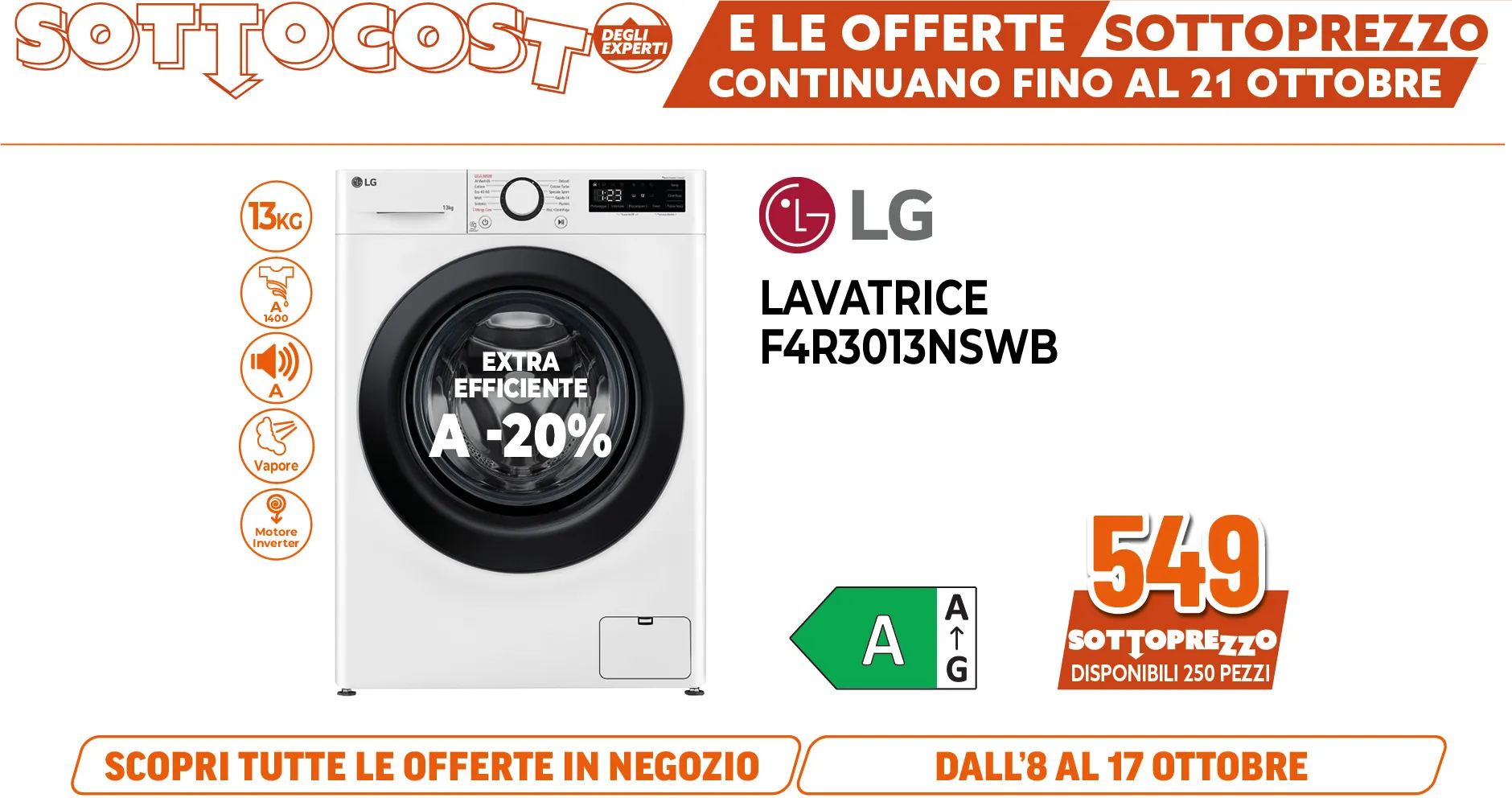 LAVATRICE LG 13KG