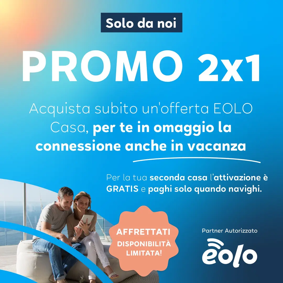 PROMO 2X1 EOLO