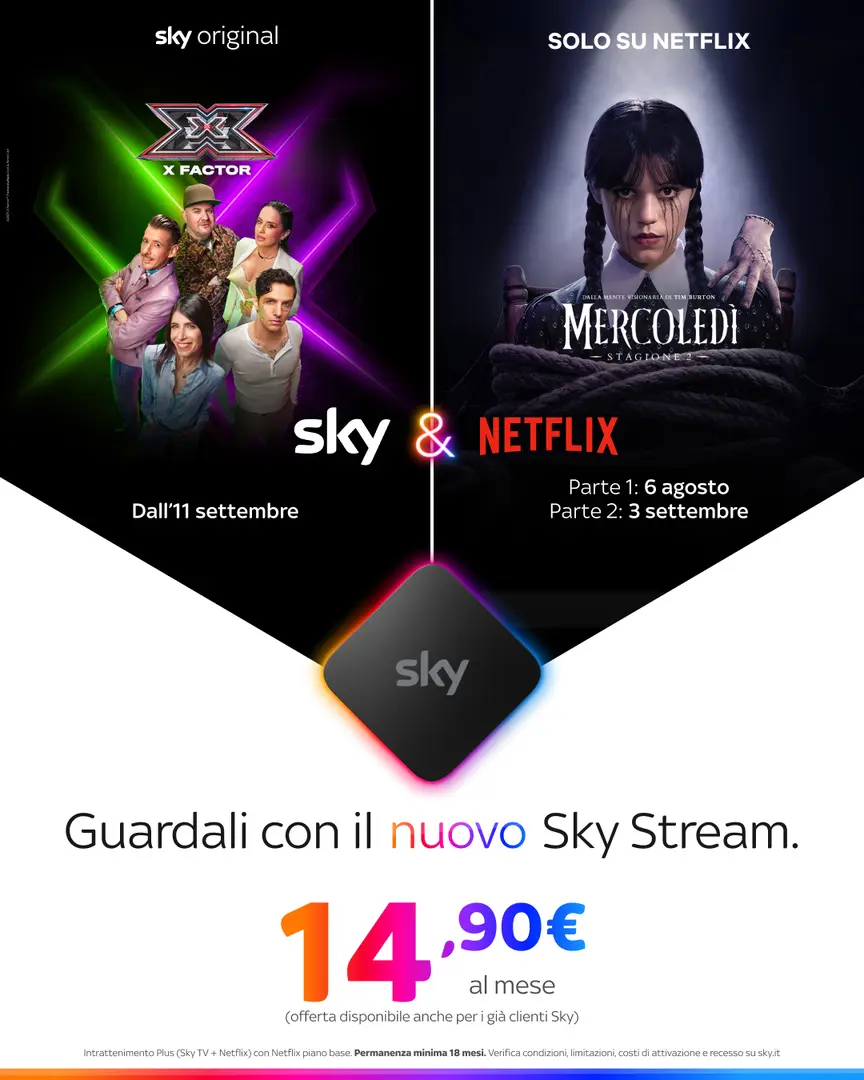 SKY + NETFLIX