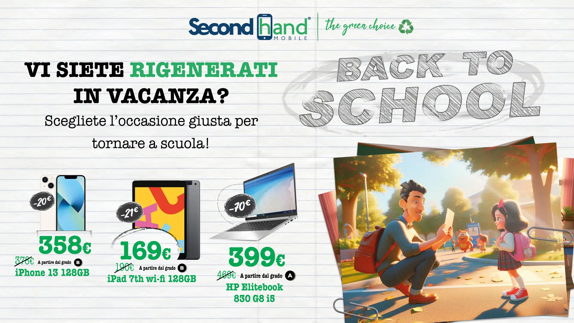 BACK TO SCHOOL SECOND HAND