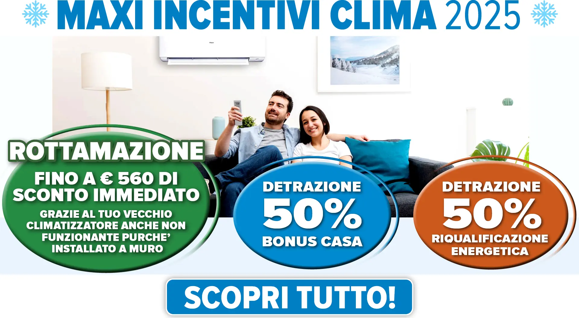MAXI INCENTIVI CLIMA 2025