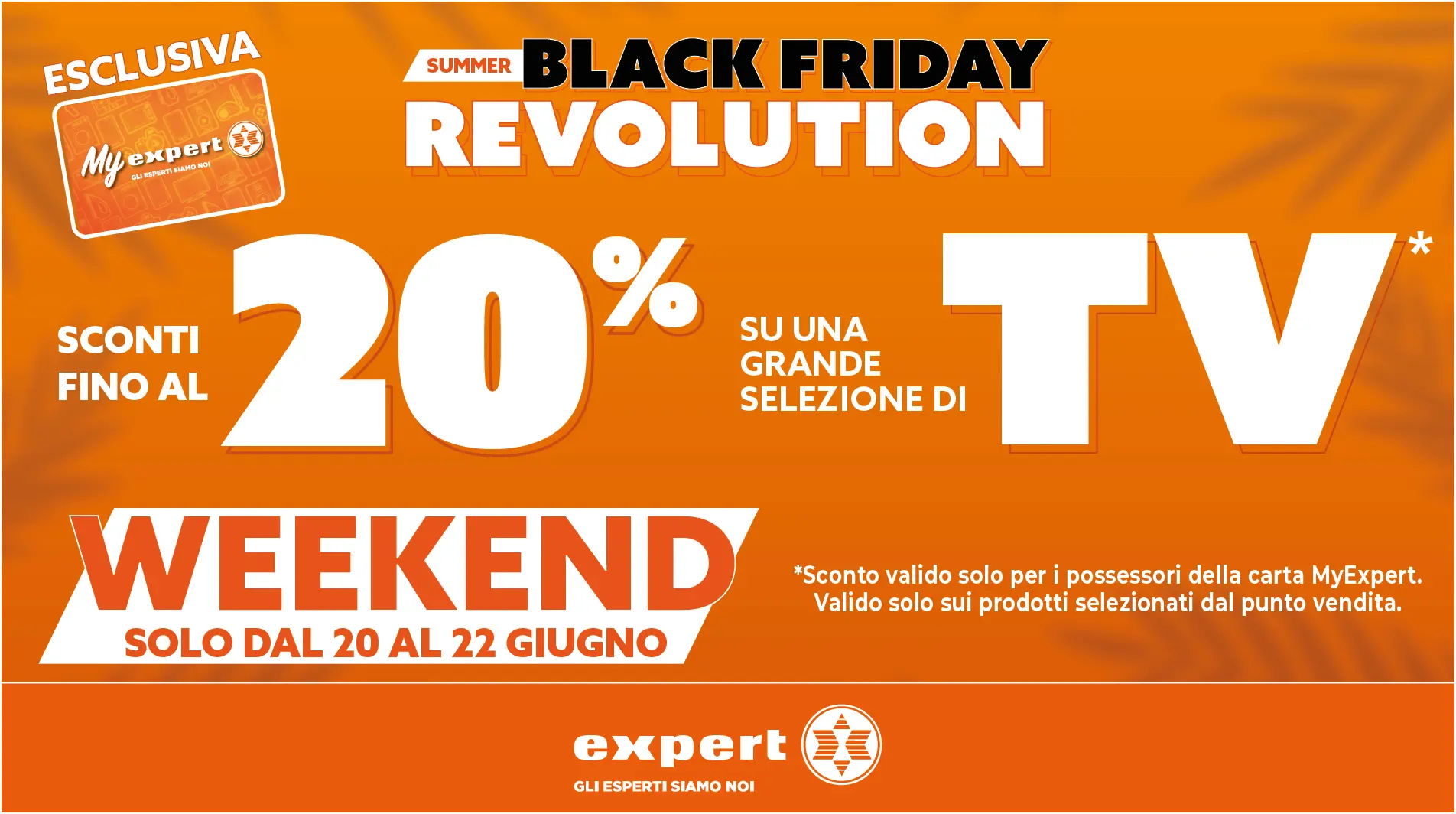 SCONTO TV fino al 20% - 20-22.06