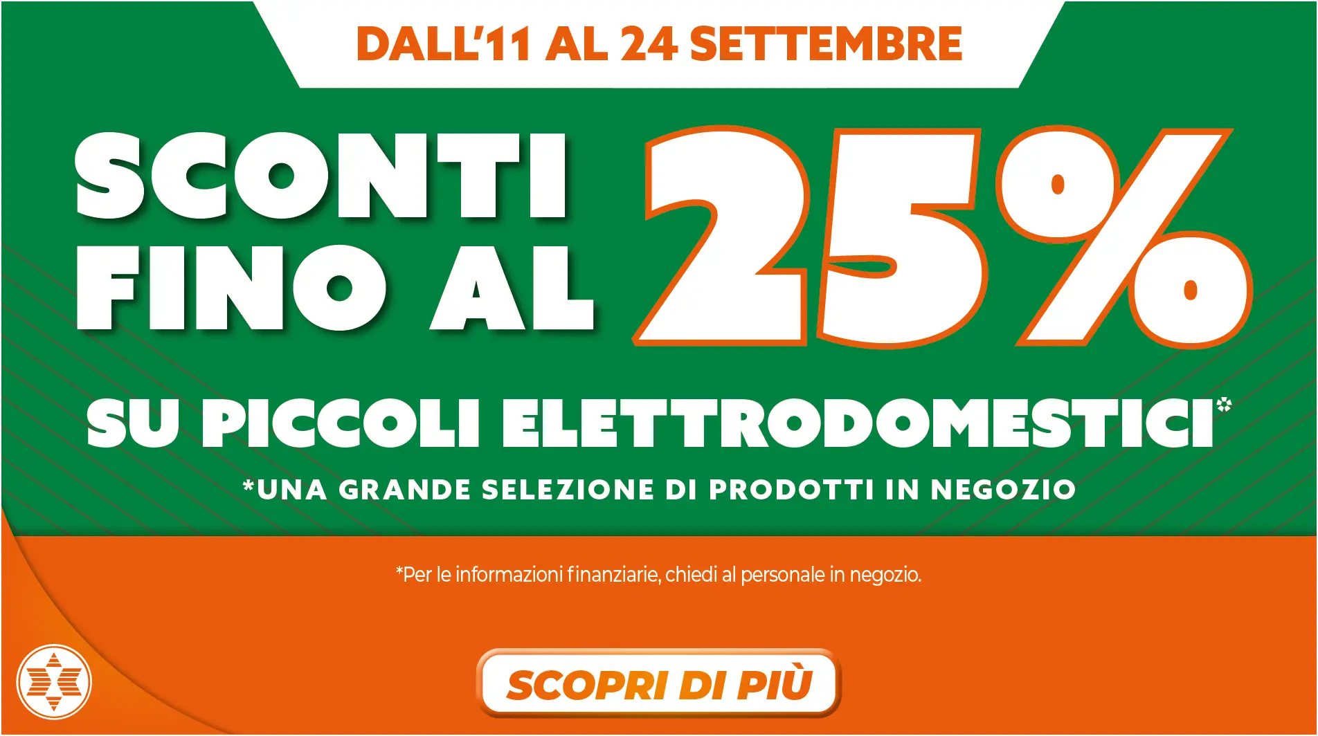SCONTO FINO AL 25% PED 11-24 SETT