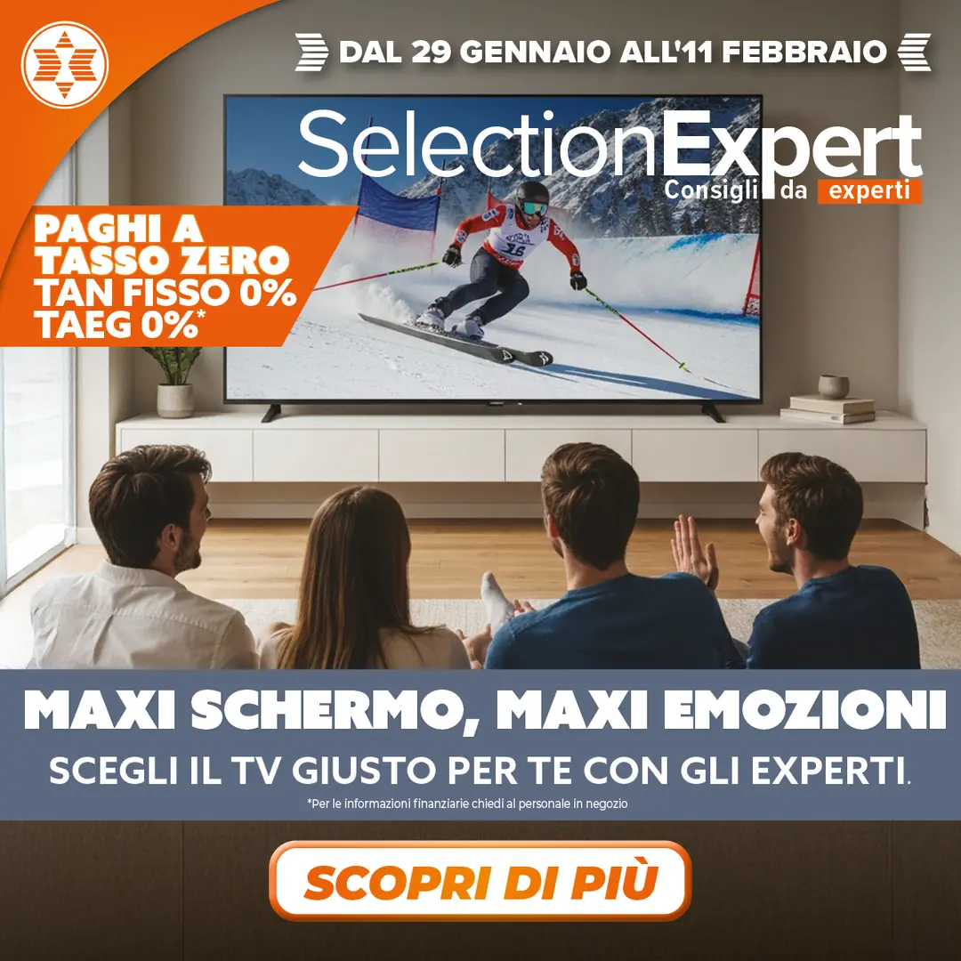 SPECIALE GRANDI SCHERMI-OLIMPIADI (29.01-11.02)