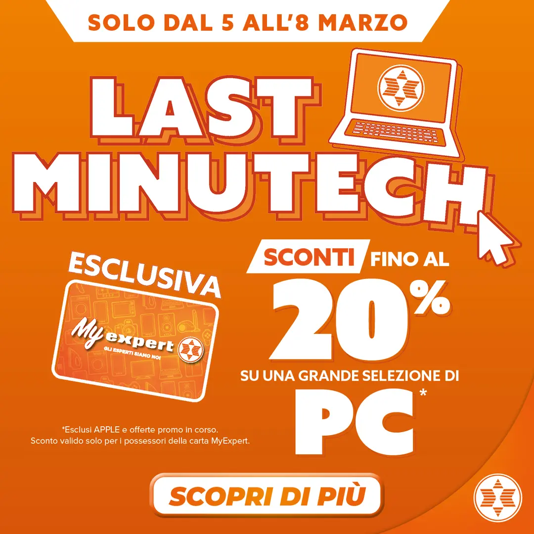 PROMO WEEK END Notebook e  Desktop - Sconti fino al 20%