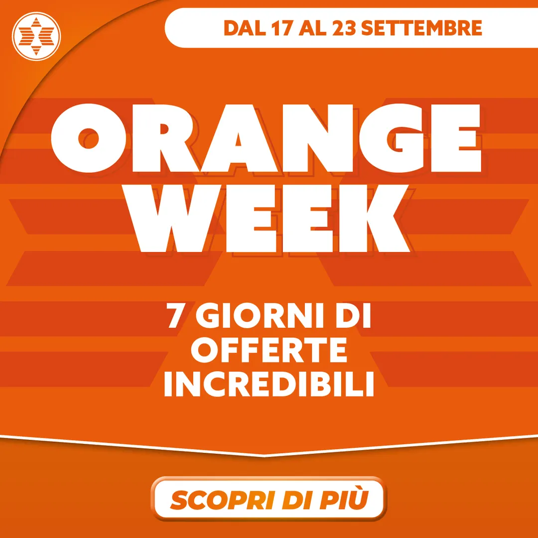 ORANGE WEEK (17.09 - 23.09)