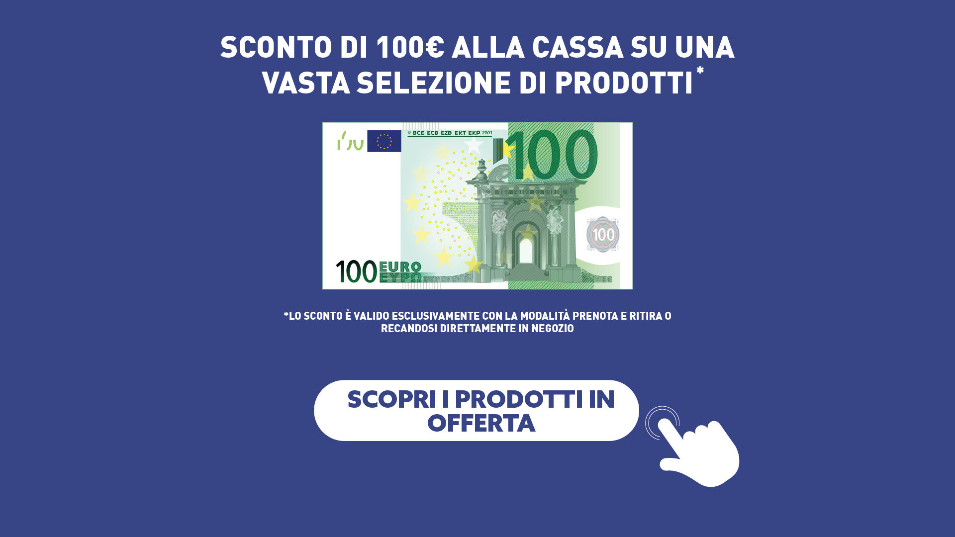 SCONTO 100 €
