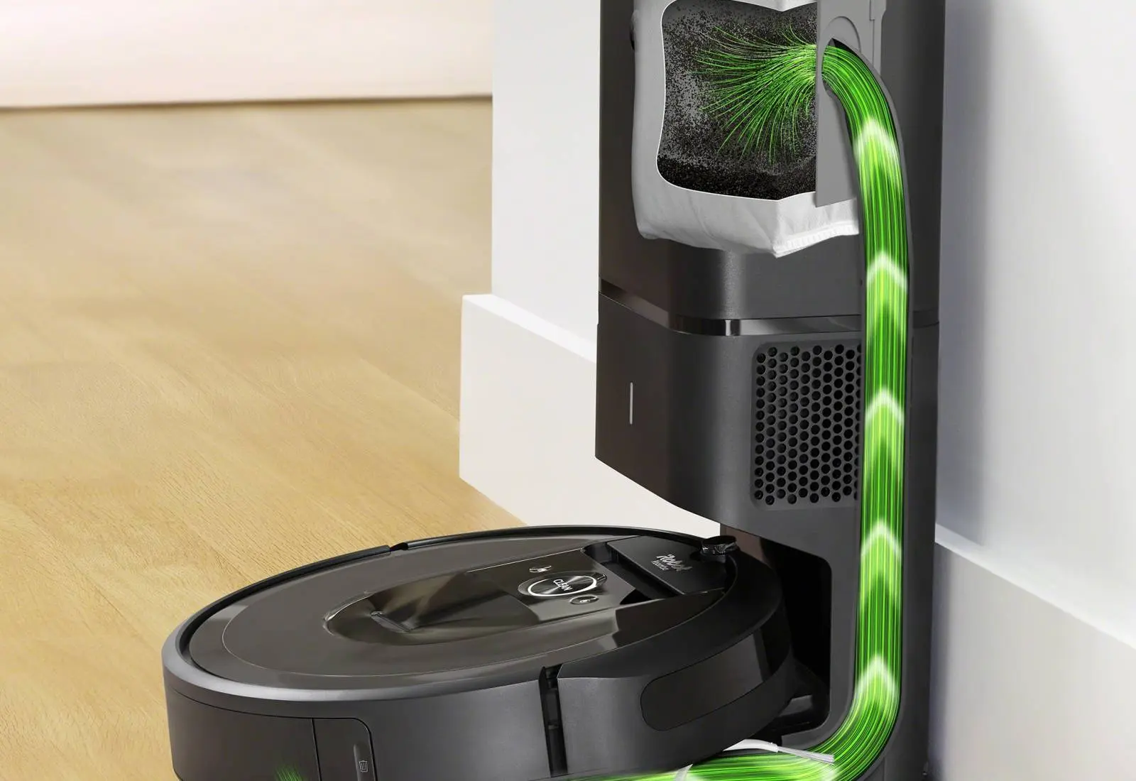 Immagine Roomba i7+, il robot aspirapolvere che si svuota da solo 2