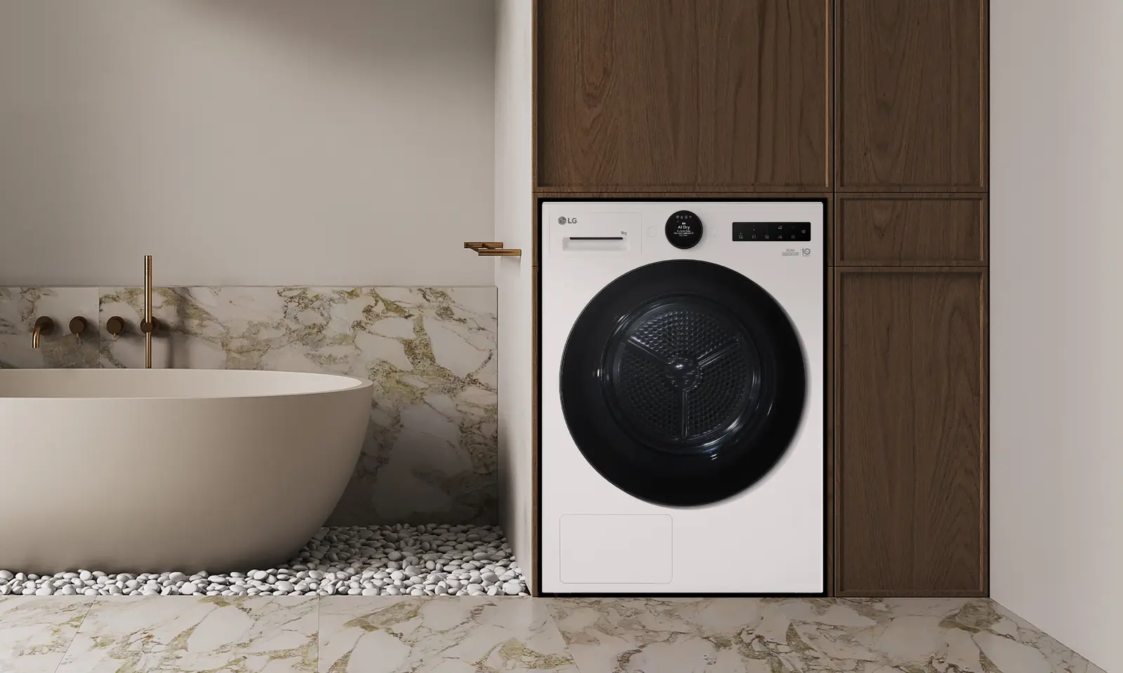 Con l’IA, LG riduce consumi e tempi di asciugatura