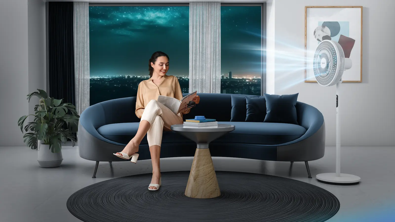 Il ventilatore con tecnologie all’avanguardia