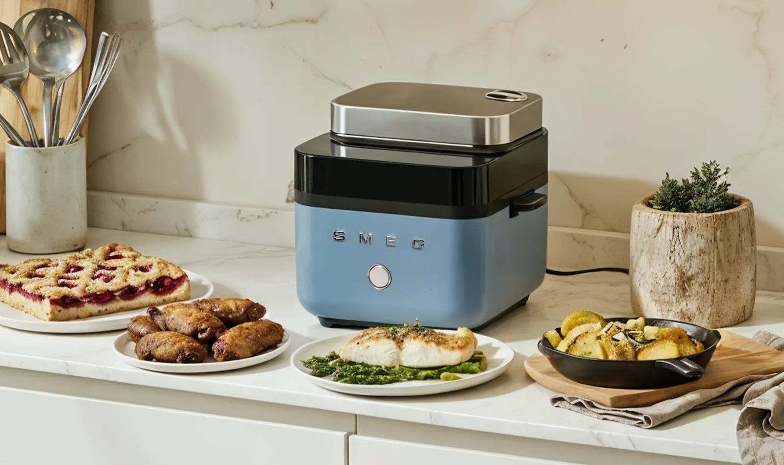 La nuova friggitrice ad aria di Smeg