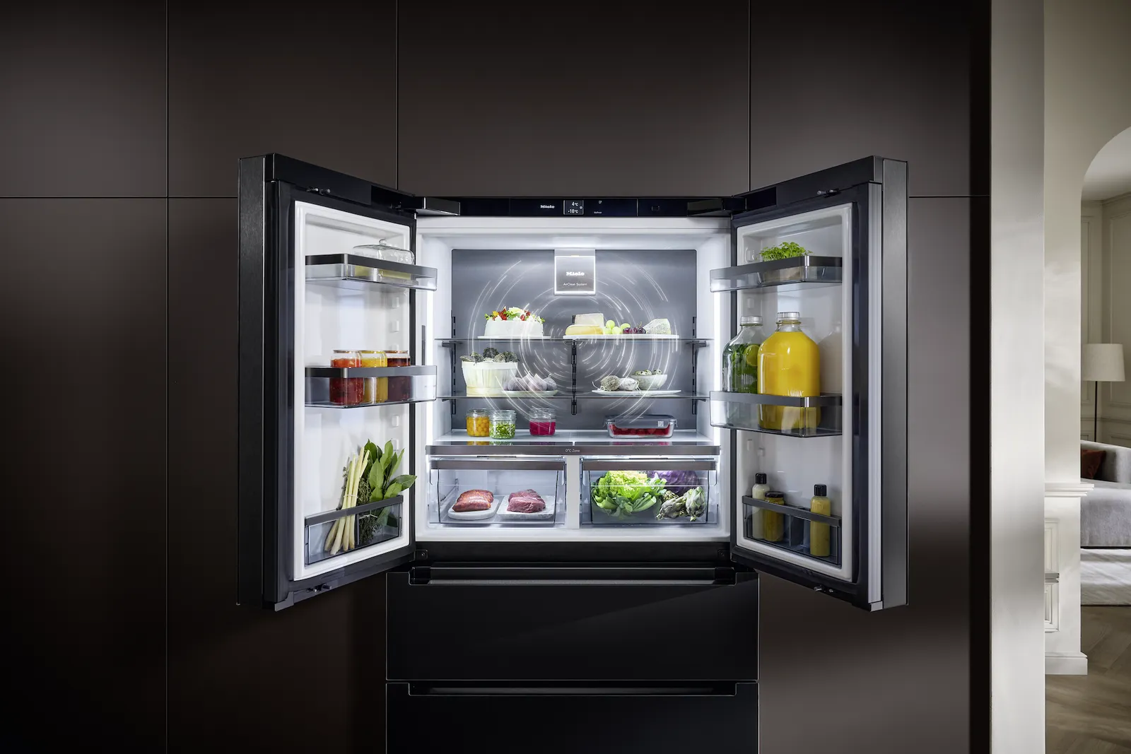 Più freschezza con i frigo-congelatori di Miele