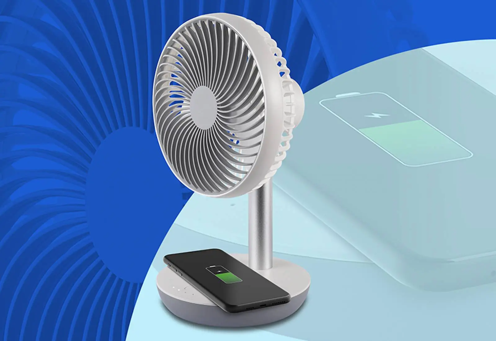 Immagine Il ventilatore che ricarica lo smartphone 1