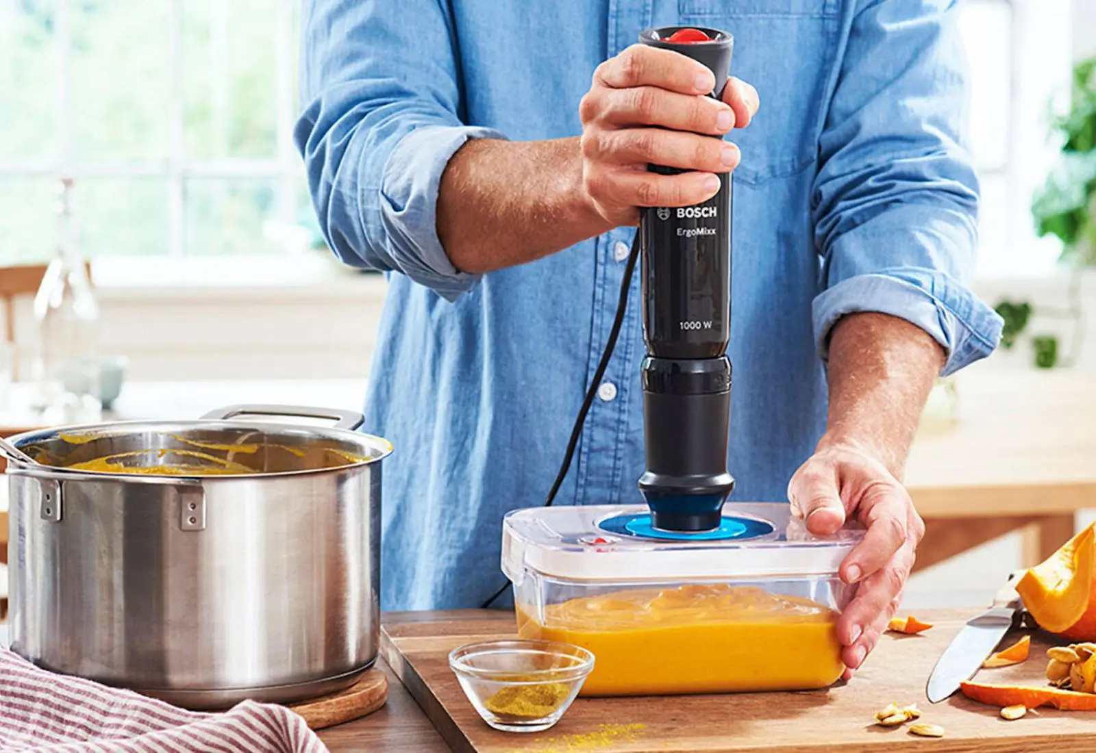 Immagine Promozione Bosch: il frigo insieme al frullatore con sottovuoto 1