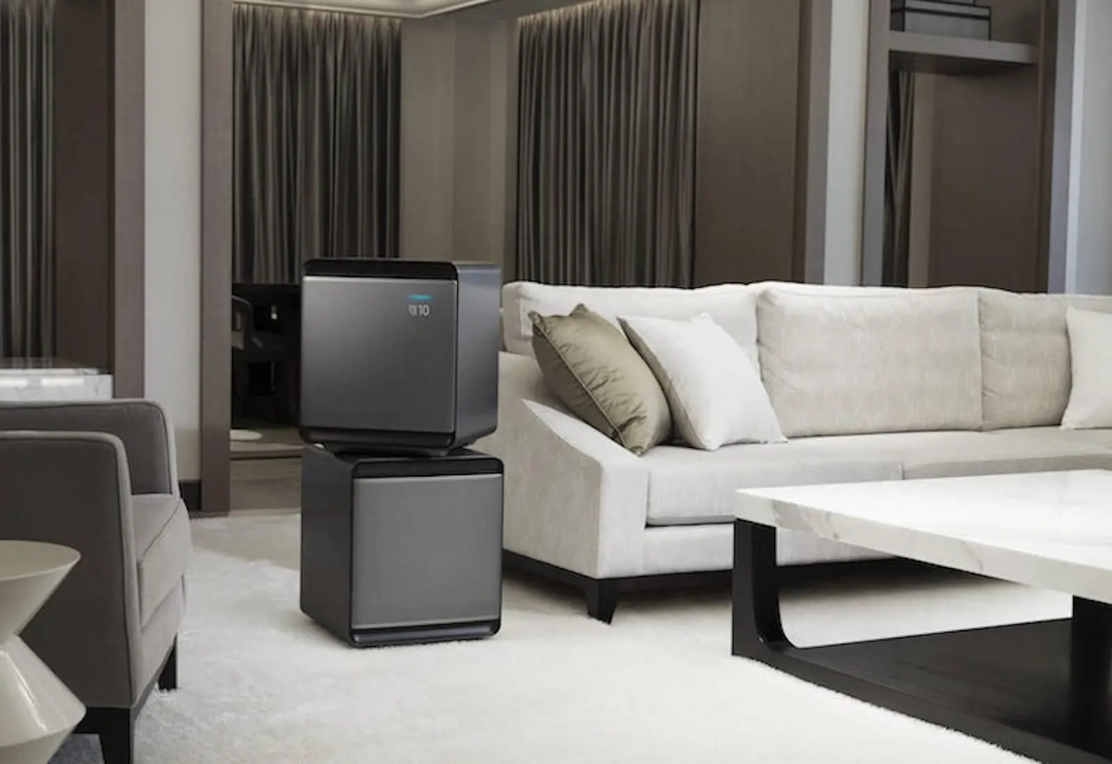 Immagine Il purificatore a forma di cubo 1