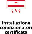 installazione condizionatori certificata