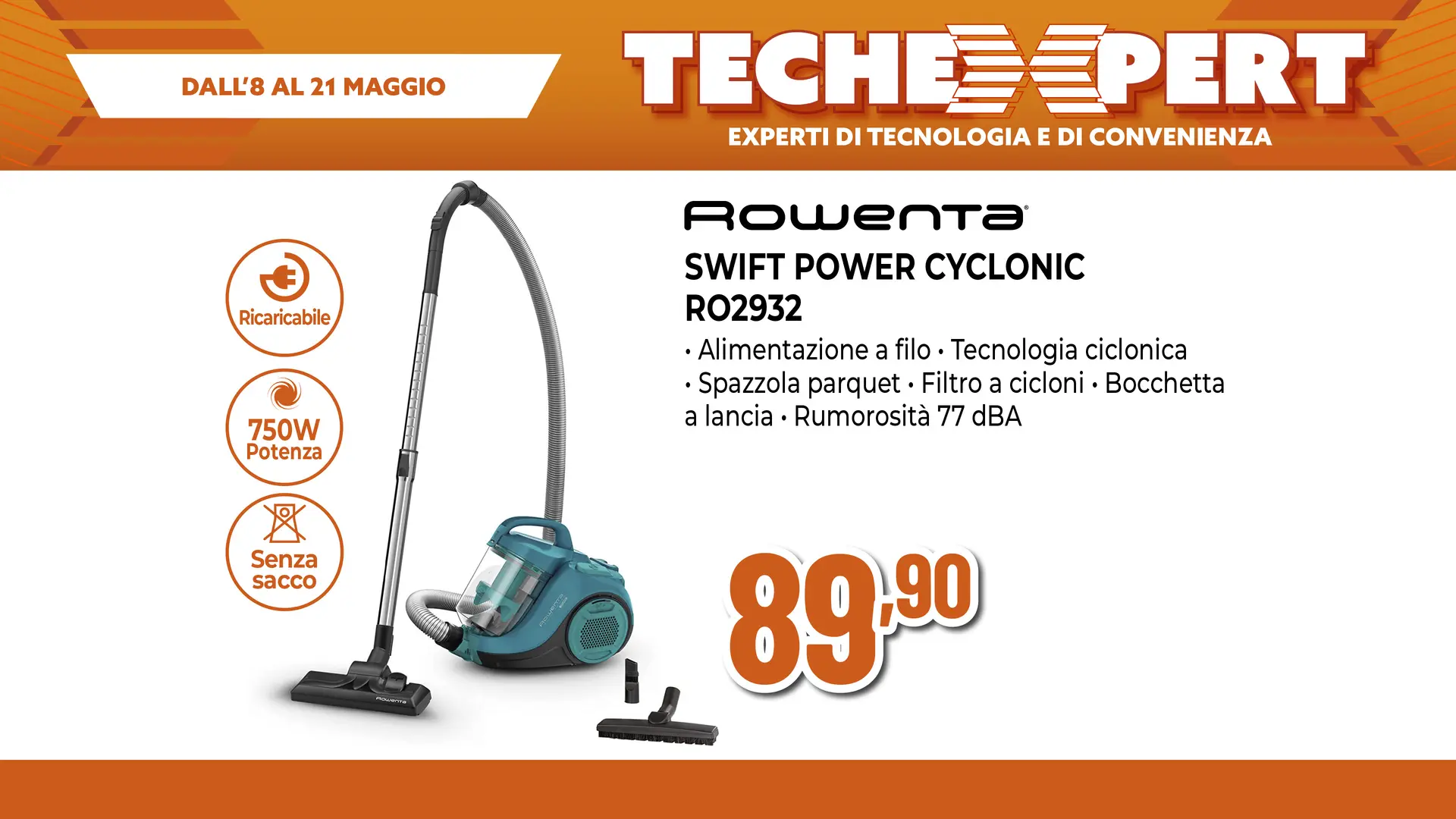 ASPIRAPOLVERE ROWENTA