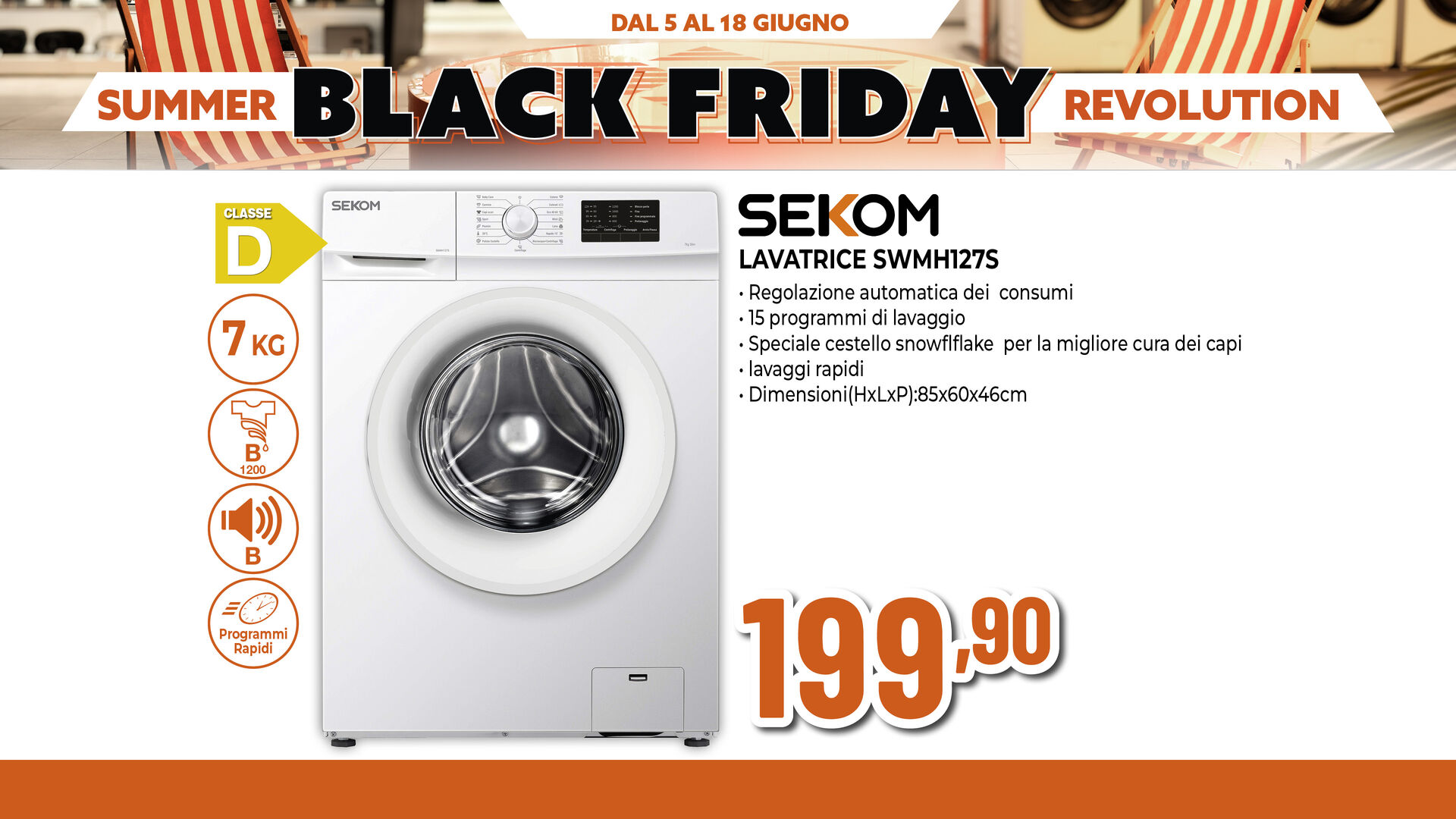 LAVATRICE SEKOM